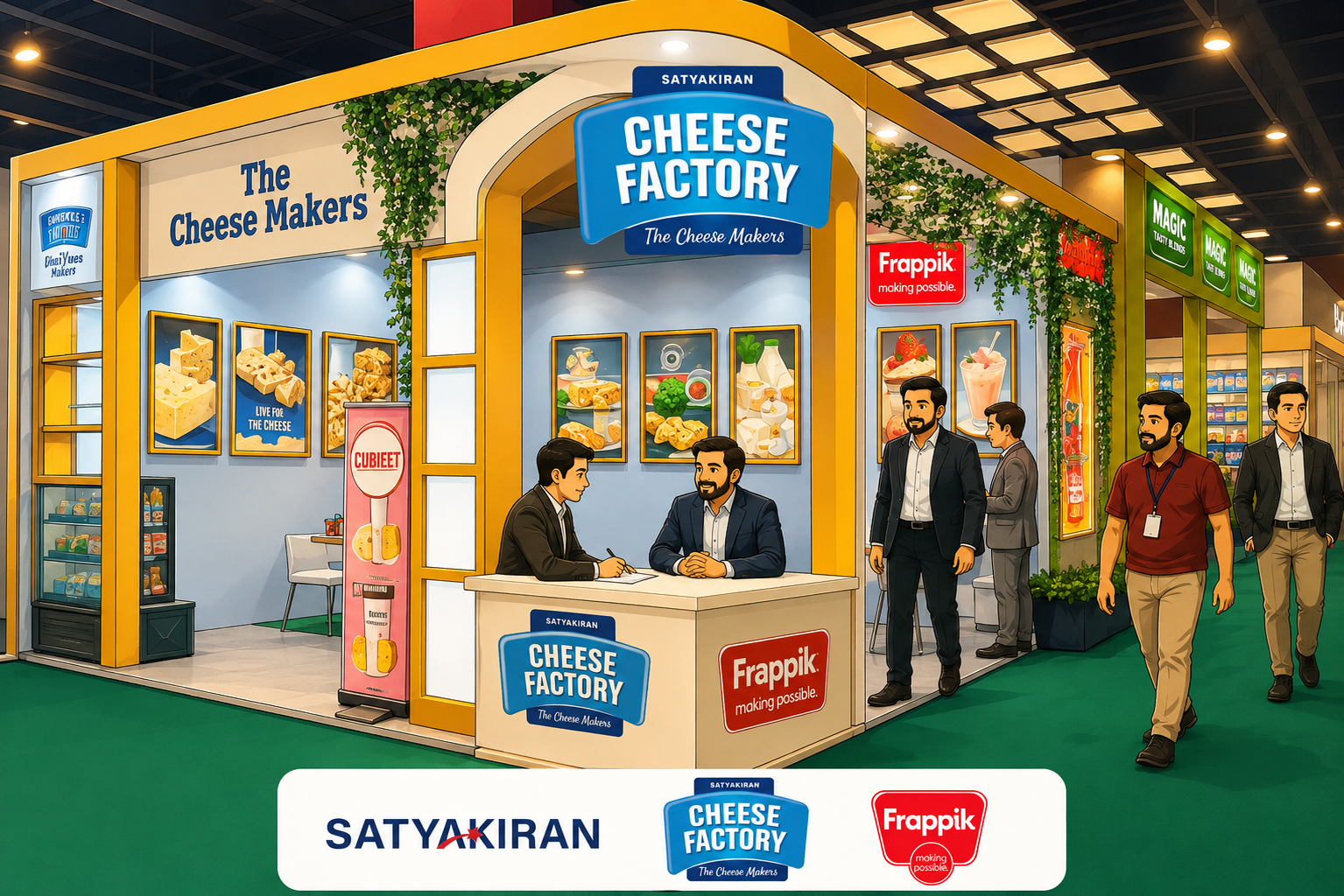 Satyakiran Exports Cheese Production