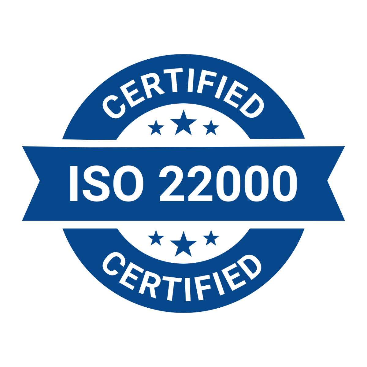 ISO 22000 Certified